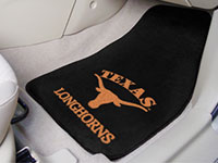 Texas Longhorns NCAA College Logo Carpet Car Floor Mats