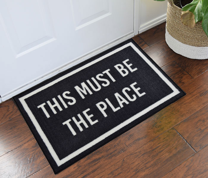 This Must Be The Place Welcome Mat