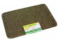 24" x 35.5" Grassworx Clean Machine® Plus Astroturf Entrance Scraper Doormat - Taupe