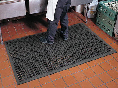 Tek-Tough Jr. Anti-Fatigue Kitchen Floor Mat - 1/2 - FloorMatShop -  Commercial Floor Matting & Custom Logo Mats