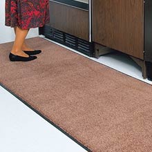 Preventing floor wear and tear with commercial mats