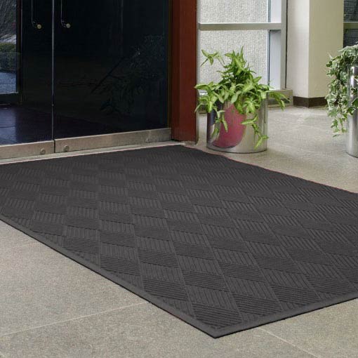 WaterHog ECO Premier Scraper/Wiper Entrance Mat - Rubber Border -  FloorMatShop - Commercial Floor Matting & Custom Logo Mats