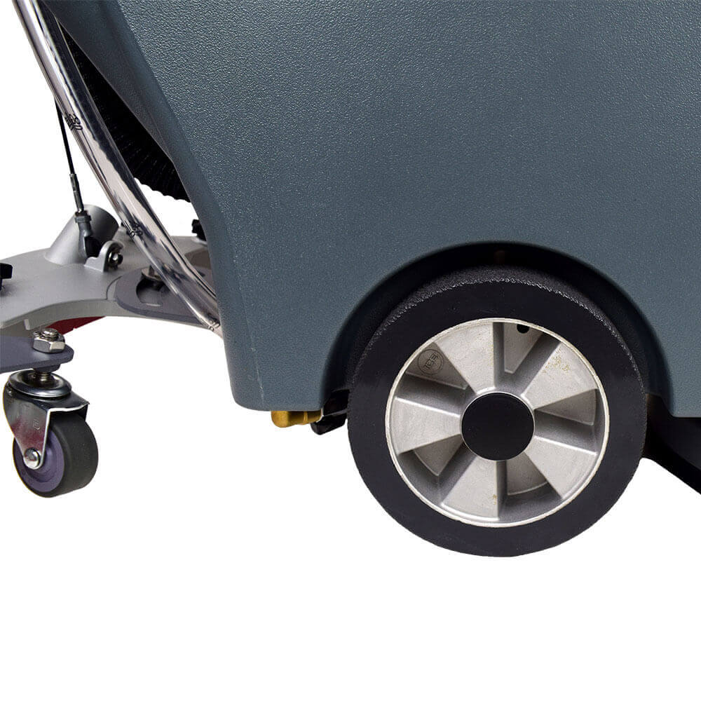 Trusted Clean 'Dura 18HD' Electric Floor Scrubbing Machine Package w/ Pads,  Chemicals & Squeegees —