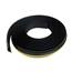 GaraDry Garage Door Seal Trade Coil 1 in. High - Black WS006